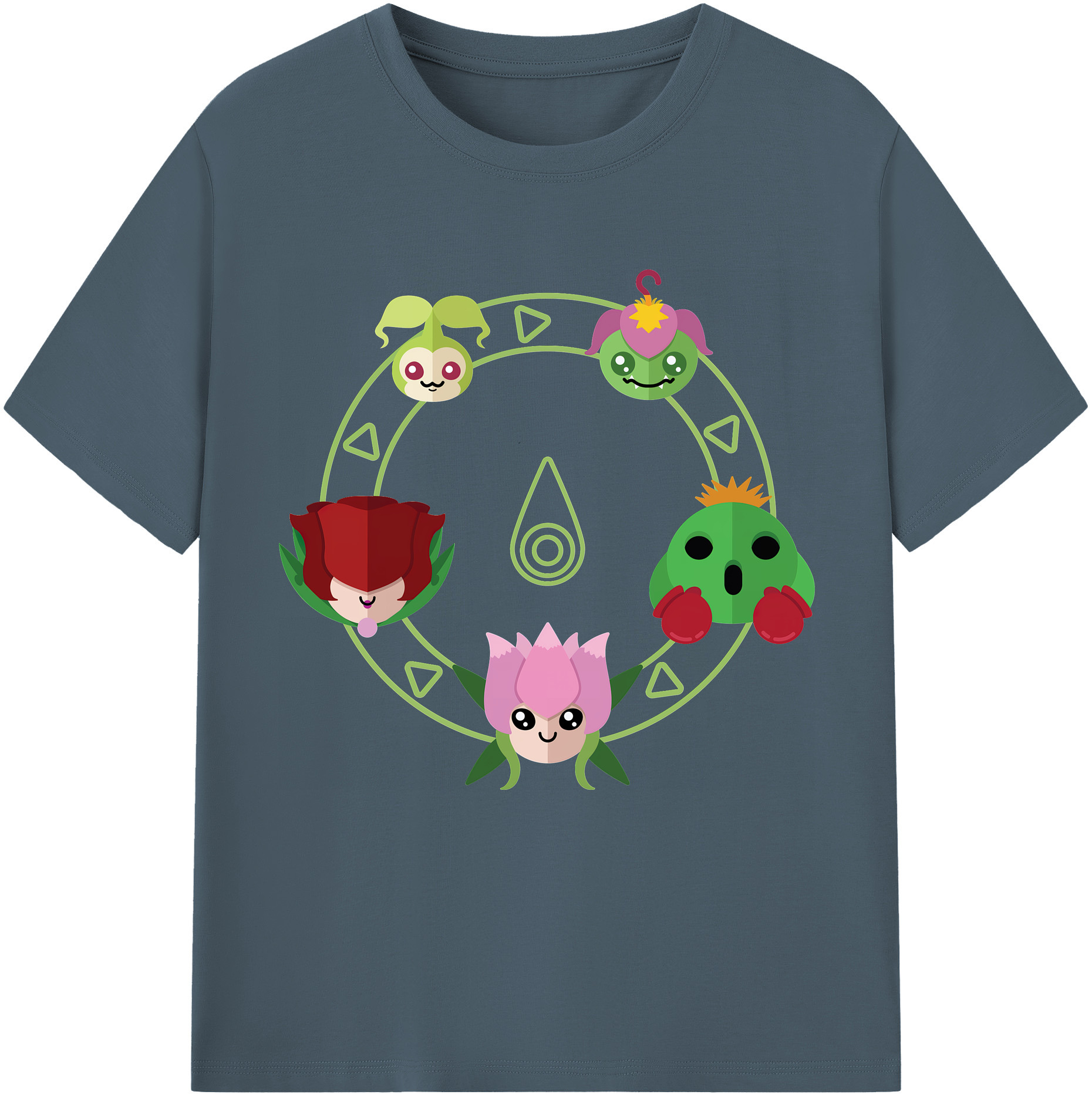 （画像用） Digimon デジタルモンスター/デジモン 綿100％半袖Tシャツ（フロントプリント）